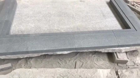 China Natural Stone Granite Swimming Pool Coping with Bullnose Edge