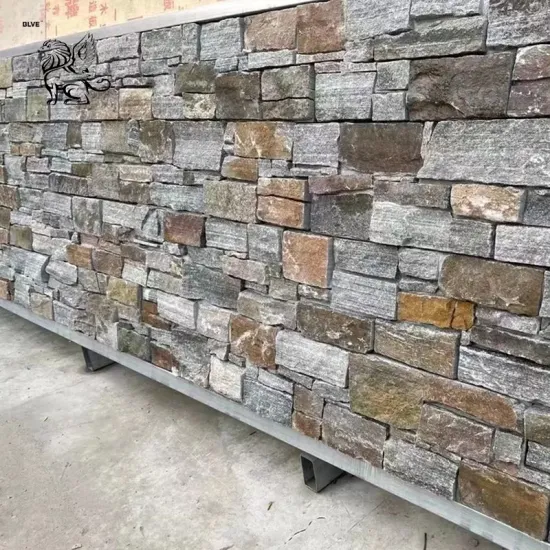 Factory Wholesale Natural Culture Stone Dry Stacking Exterior Wall Cladding Masonry Wall Stone Veneer